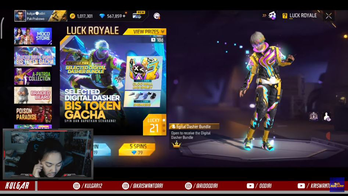 Luck Royale Battle In Style Ff 1