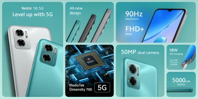 Redmi 10 5G Siap Dijual di Indonesia Awal Agustus, Ini Dia Spesifikasinya
