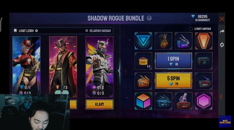 Shadow Rogue Bundle Ff