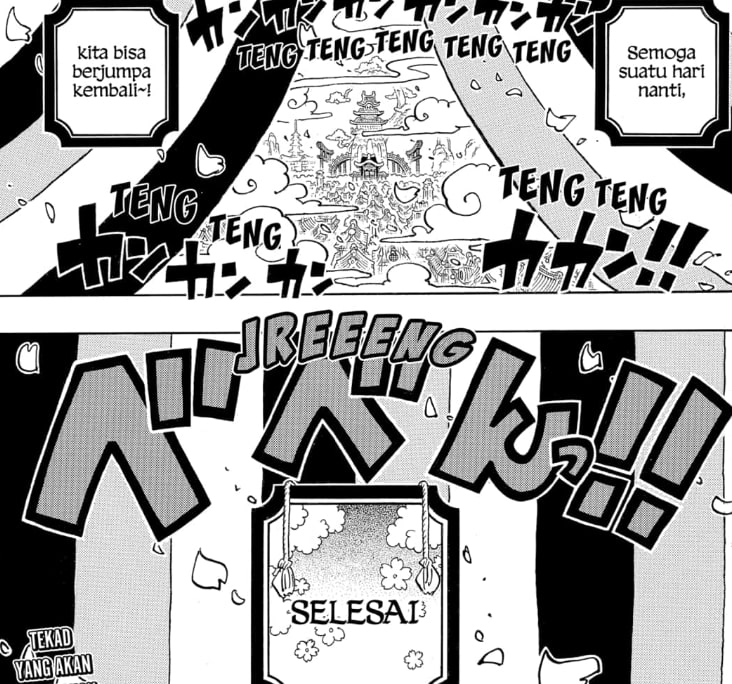 Arc Wano Selesai | Manga One Piece 1057