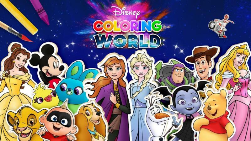 Disney Coloring World