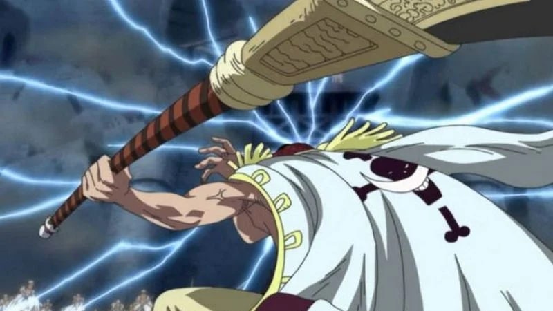 Shirohige | senjata yang digunakan Yonko di One Piece