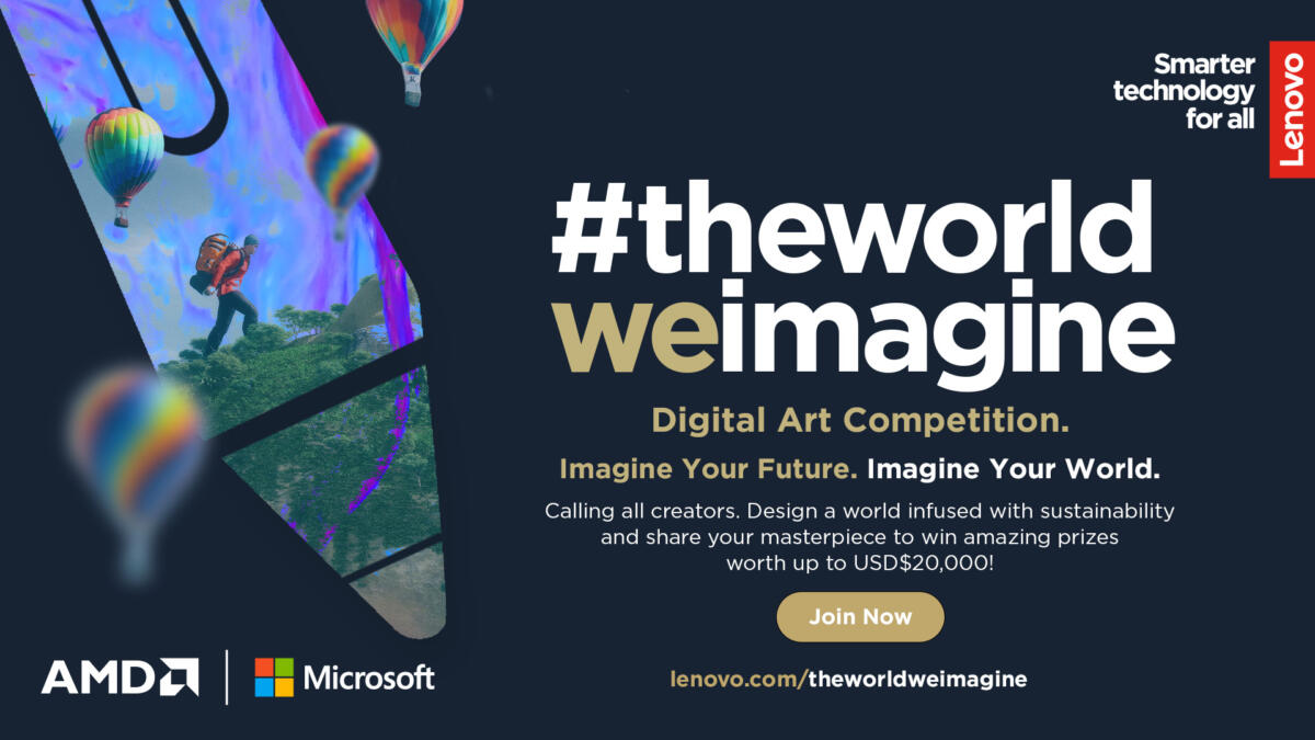 Lenovo Adakan Kontes Digital Art se-Asia Pasifik
