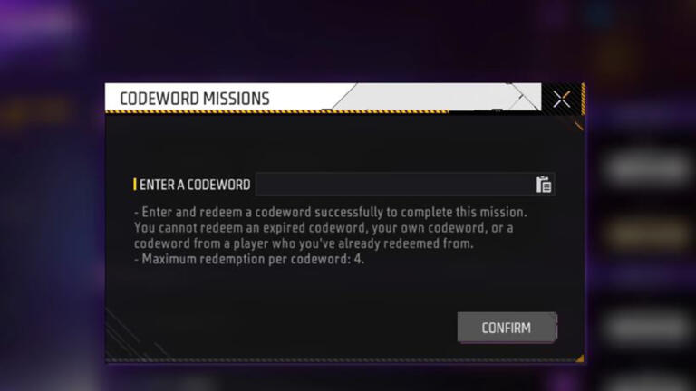 Codeword FF Terbaru 2024, Pengganti Kode Redeem!