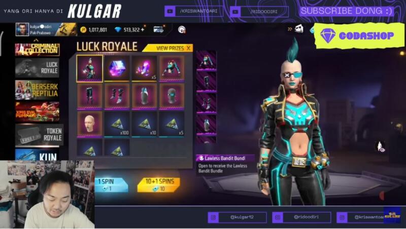 Diamond Royale Ff Agustus 2022