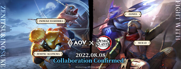 Arena Of Valor Inosuke Zenitsu Kimetsu No Yaiba | Facebook