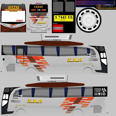 Livery Bussid Hd Eka Cepat