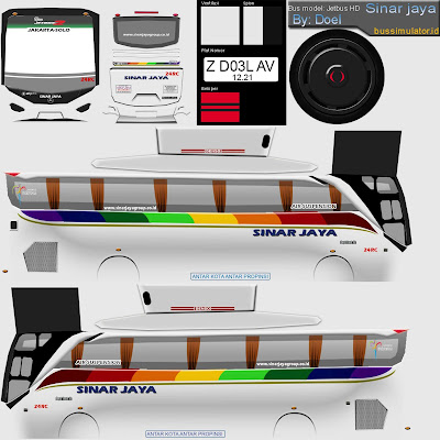 Livery Bussid Hd Sinar Jaya