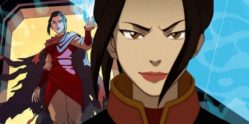 Komik Azula in the Spirit Temple | Screen Rant