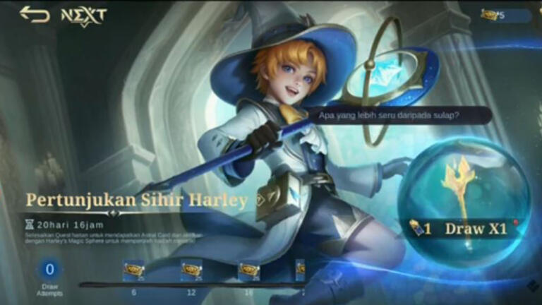 Dapatkan Skin Harley Mobile Legends Gratis Hanya Dengan Login Saja!