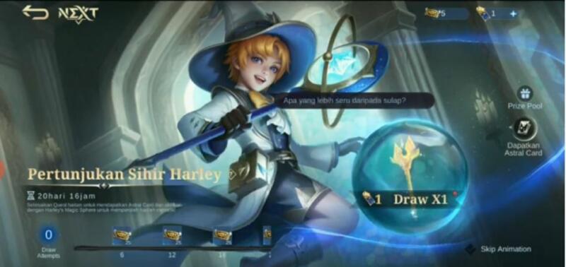 Skin Harley Gratis Mobile Legends