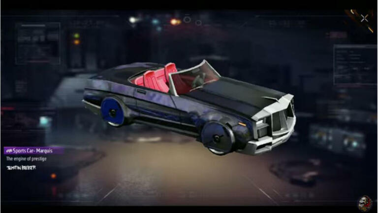 Dapatkan Skin Mobil Marquis Sports Car FF Secara Gratis di Event Ini!