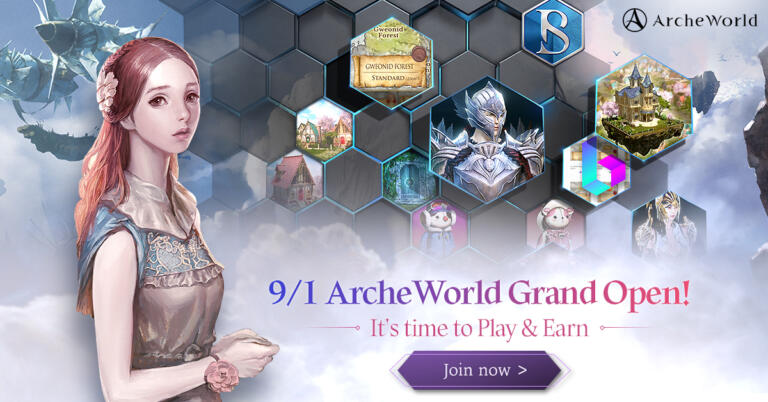 PC Blockchain MMORPG “ArcheWorld” Telah Resmi Diluncurkan