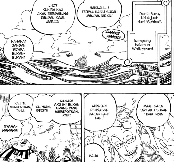 Marco Kembali Ke Kampung Halaman Shirohige