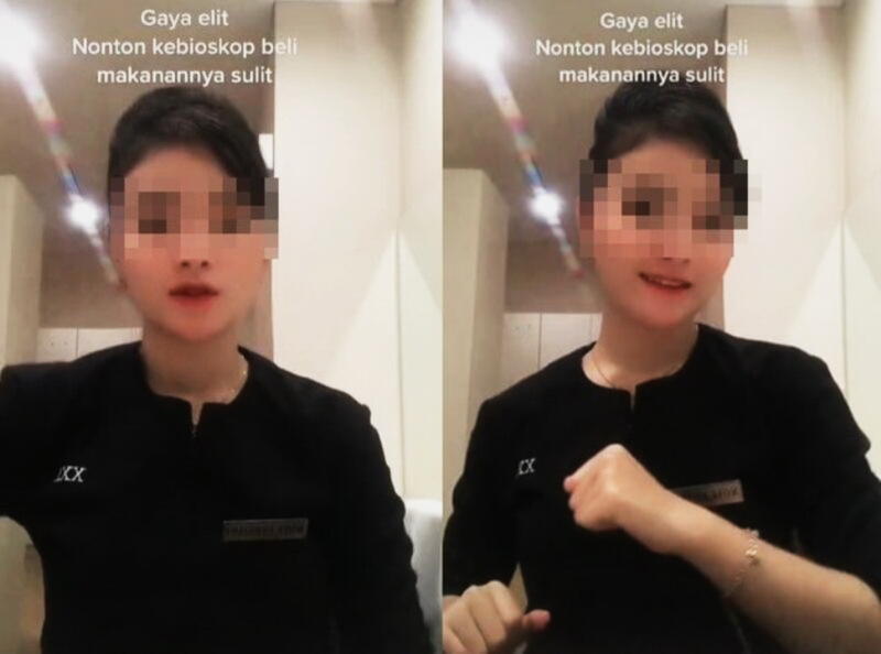 karyawati bioskop sindir penonton