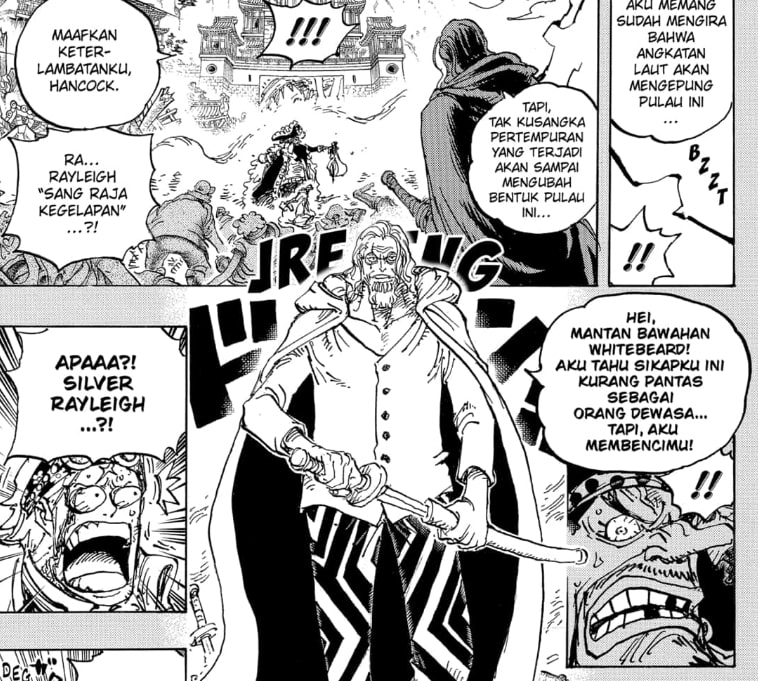 Silver Rayleigh Menyalamatkan Boa Hancock