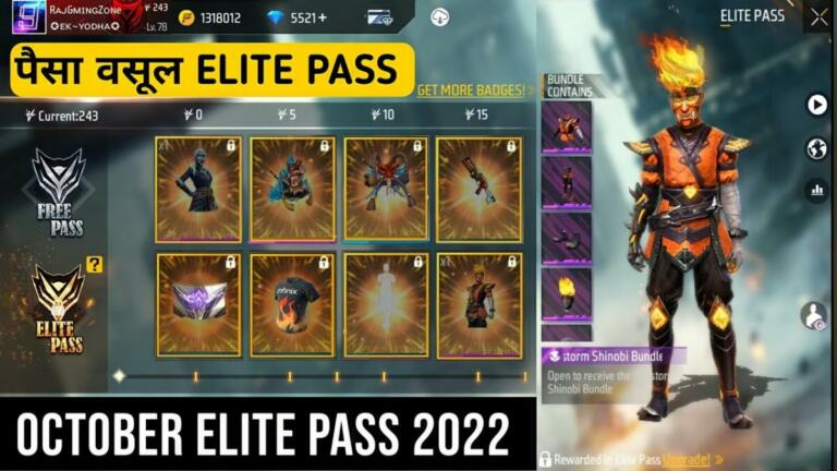 Bocoran tanggal dibuka pre order Elite Pass FF Season 53 dan hadiahnya | Garena
