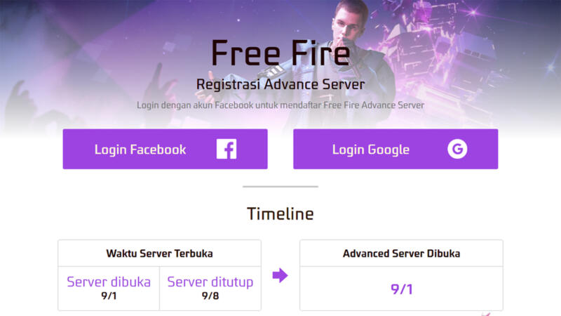 Jam Berapa Advance Server Ff September 2022 Dibuka