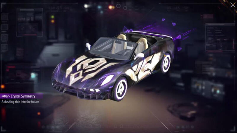 Skin Sports Car Crystal Symmetry Ff 1