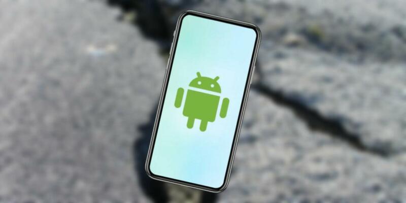 smartphone android gempa bumi