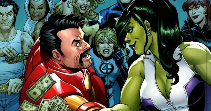 Iron Man | supehero yang punya hubungan romantis dengan She-Hulk