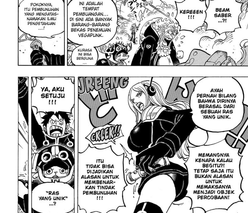 Kuma Berasal Dari Ras Yang Unik | manga One Piece 1064