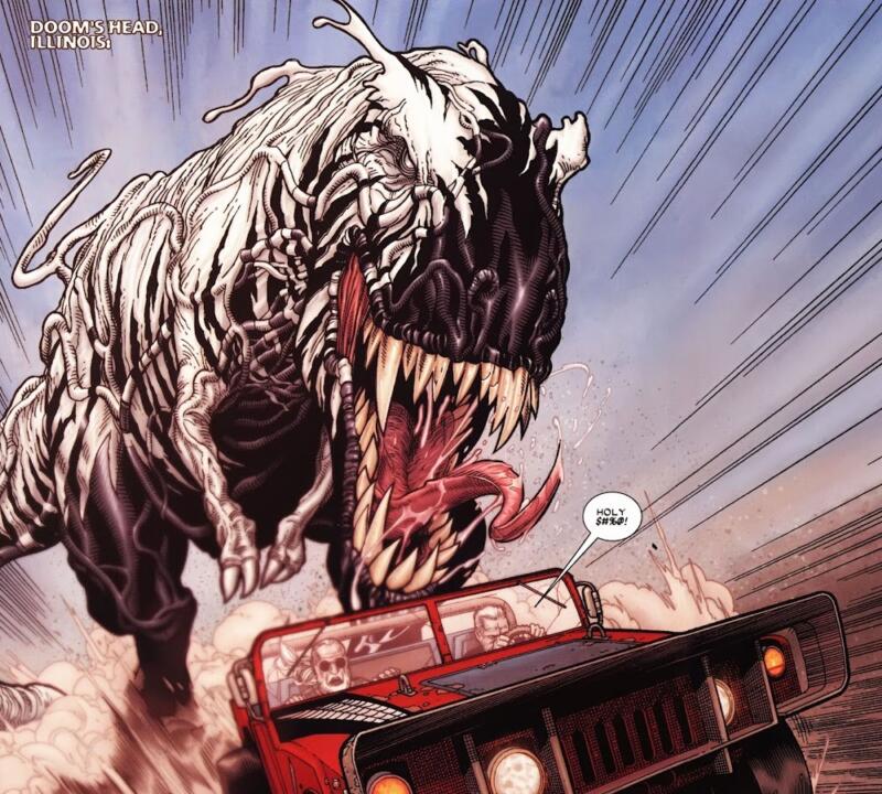 Venomsaurus Rex | Marvel's strongest symbiote