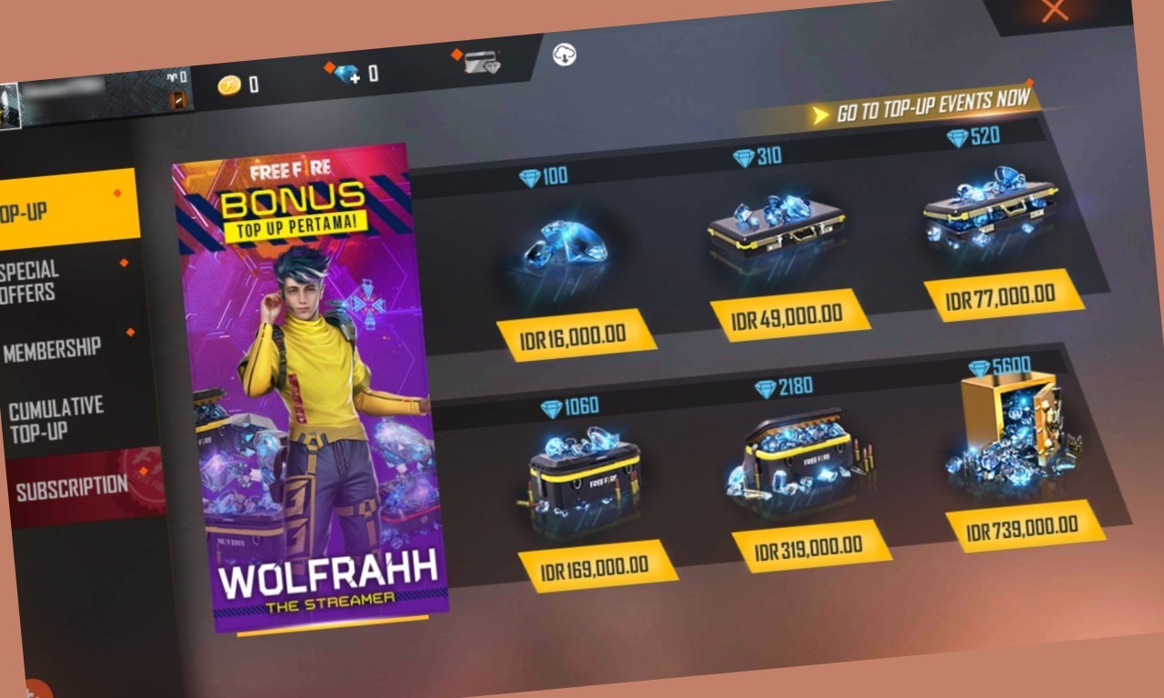 Update Top Up Diamond Free Fire Terbaru | Dekke Net