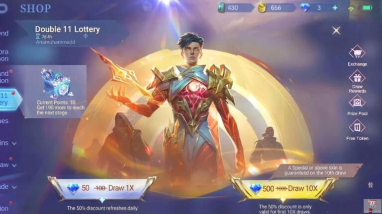 Bocoran Event 11.11 Mobile Legends 2022, Bisa Dapat Skin Gratis! 7 Bocoran Event 11.11 Mobile Legends 2022, Bisa Dapat Skin Gratis!