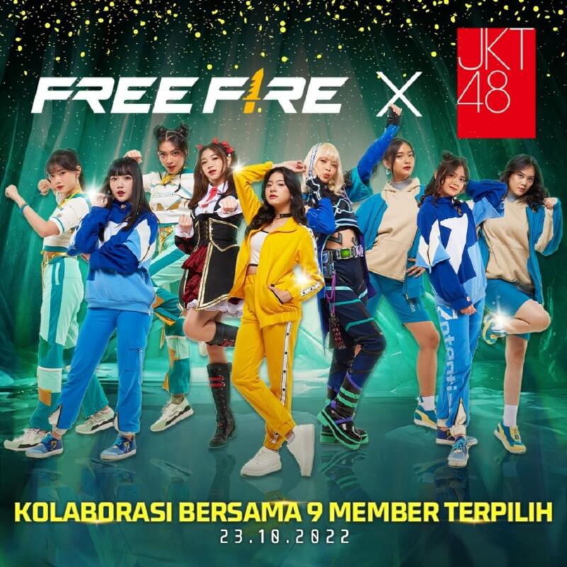 Kolaborasi Free Fire X Jkt48 | Instagram @freefiregid