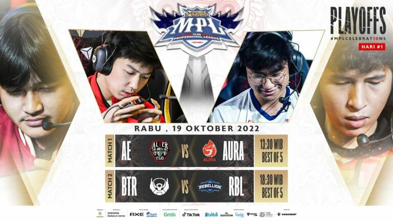 Hasil Playoff MPL ID S10 Day 1: Alter Ego dan Rebellion Zion Gugur!