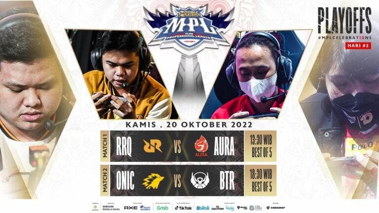 Hasil Playoff MPL ID S10 Day 2: RRQ Hoshi Comeback, ONIC Esports Trengginas!