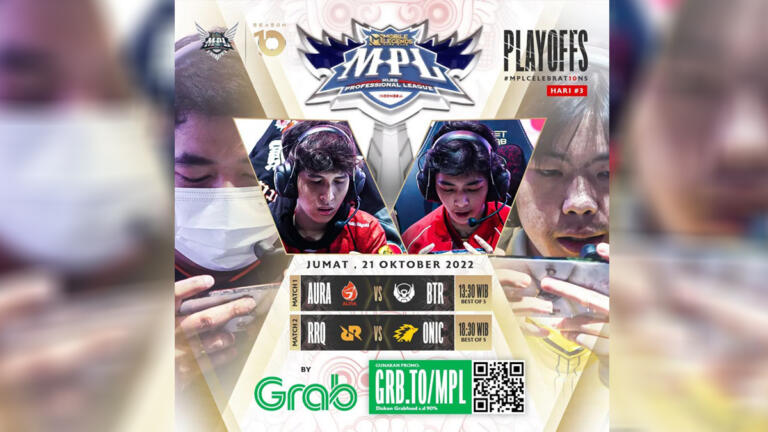 Jadwal Playoff MPL ID S10 Hari Ini, Jumat 21 Oktober 2022