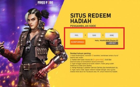 Kode Redeem Ff Oktober 2022