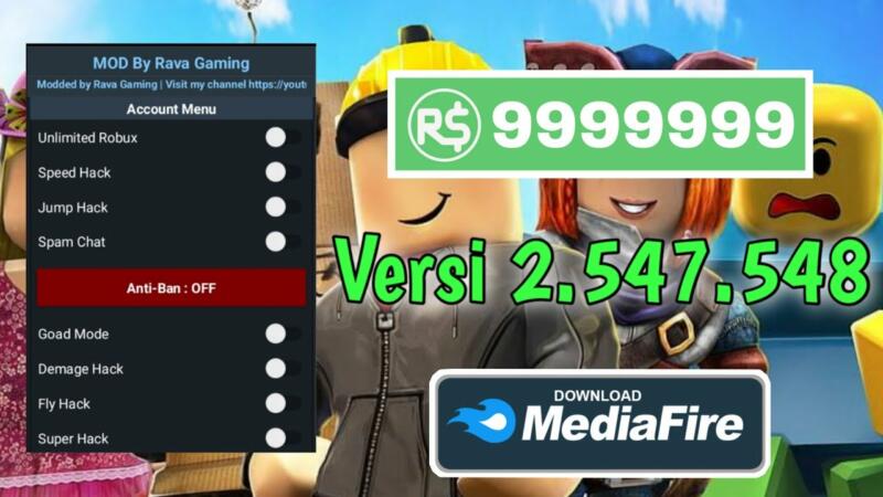 Roblox Mod APK 2.548.523 Unlimited Robux & No Ban Terbaru 2023 ...