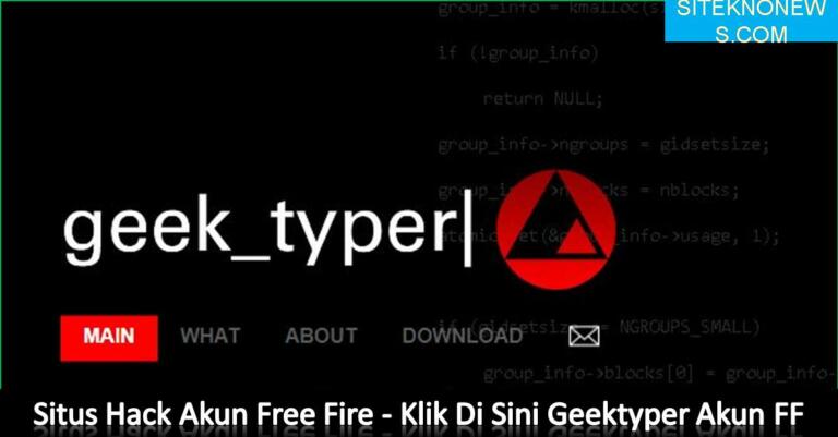 Geektyper Akun FF Sultan Tidak Bisa Digunakan Untuk Hack Akun Sultan, Apa Alasannya? 5 Geektyper Akun FF Sultan Tidak Bisa Digunakan Untuk Hack Akun Sultan, Apa Alasannya?