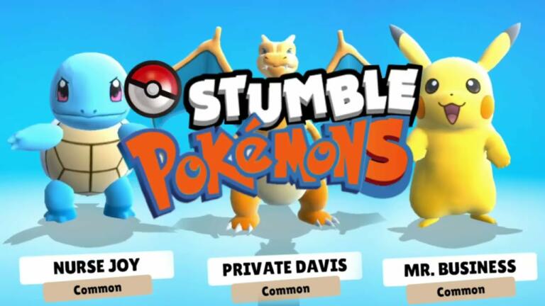 Stumble Guys X Pokemon Mod APK 0 44 Unlimited Money Gems Dafunda