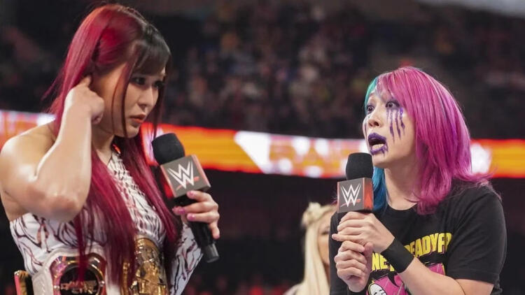 asuka iyo sky promo WWE RAW