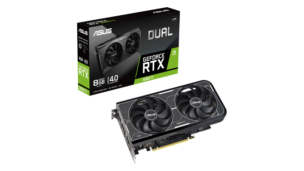 ASUS Rilis TUF Gaming dan Dual GeForce RTX 3060 Ti dengan Memory GDDR6X