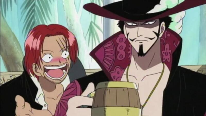 Alasan Kenapa Mihawk Tidak Mau Melawan Shanks