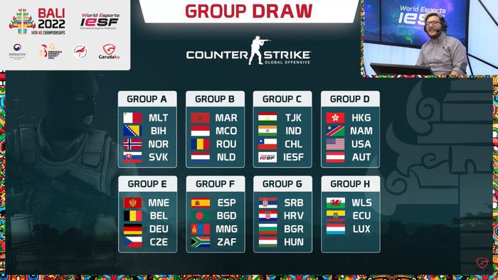 Grup Iesf 2022 Cs Go World Esports Championship