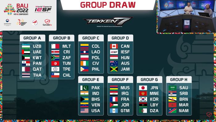 Grup Iesf 2022 Tekken 7 World Esports Championship