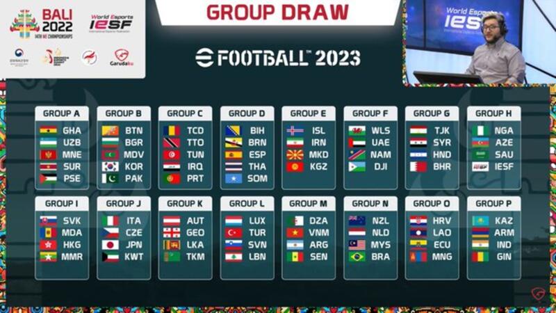Jadwal IESF 2022 eFootball 2023 World Esports Championship