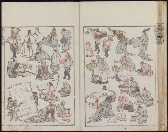 Manga Hokusai | Manga tertua sepanjang sejarah