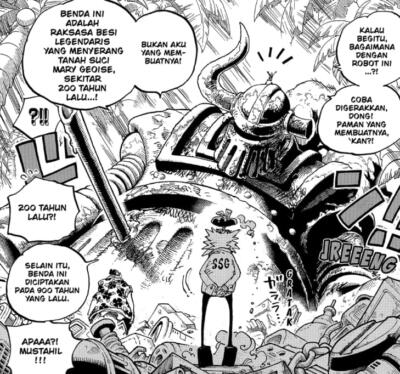 Vegapunk Pengguna Buah Iblis Manga One Piece Chapter Dafunda