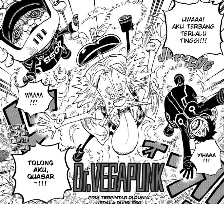 Real Vegapunk Appears, Spoiler Manga One Piece 1066 - Dafunda.com
