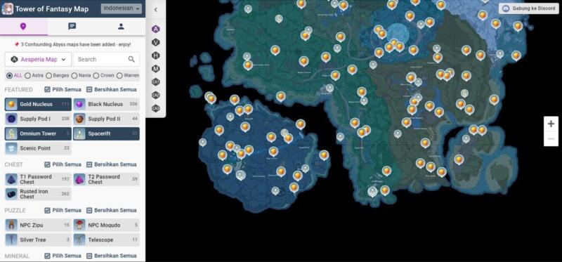 Tower Of Fantasy - Interactive Map, Resource Location, More - GINX TV