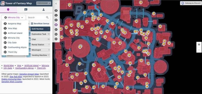 Tower Of Fantasy - Interactive Map, Resource Location, More - GINX TV