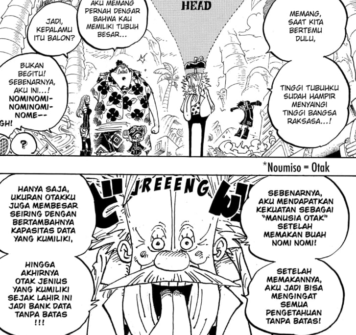 Vegapunk Pengguna Buah Iblis | manga One Piece 1067