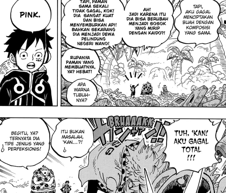 Oda Beri Kejutan di Manga One Piece 1067, Zoro Dikonfirmasi Akan Memakan Buah Iblis Uo Uo no Mi Milik Kaido - Gora Juara